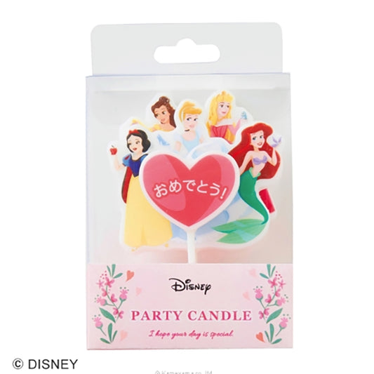 パーティーキャンドル ディズニープリンセス