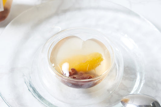 白金プラチナプリン&白金フルーツあんみつゼリーセット