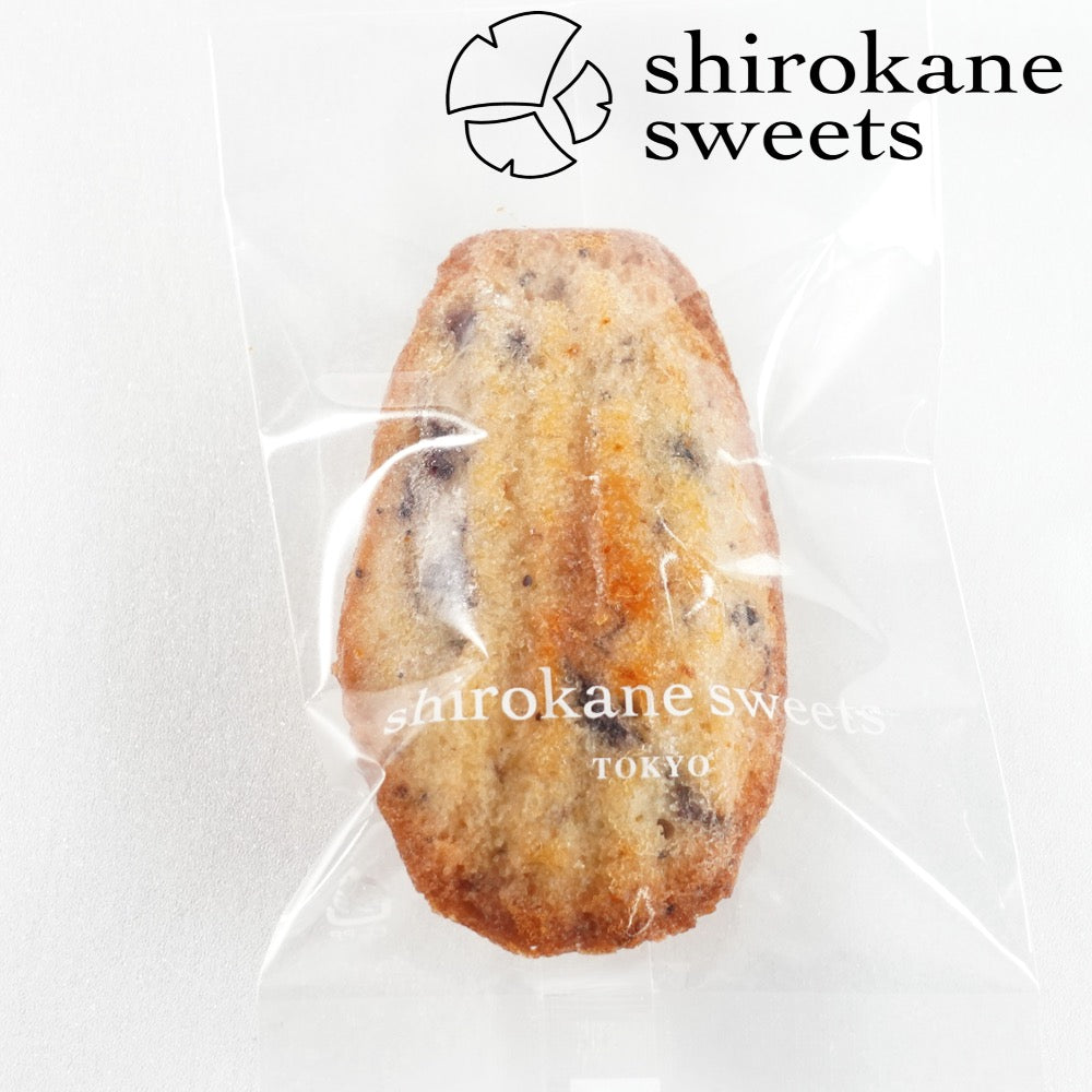 【メール便・ポスト投函】白金マドレーヌ(ブルーベリー)4個入【gifteeクーポン使用】(配送日時指定不可)