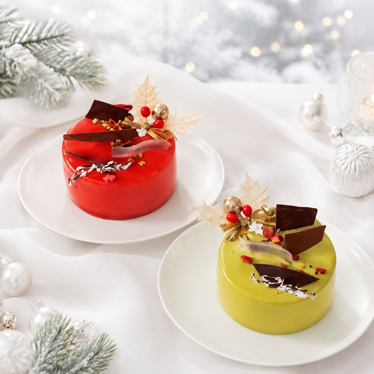 白金クリスマスデュオ ~ピスターシュ&フランボワーズ~