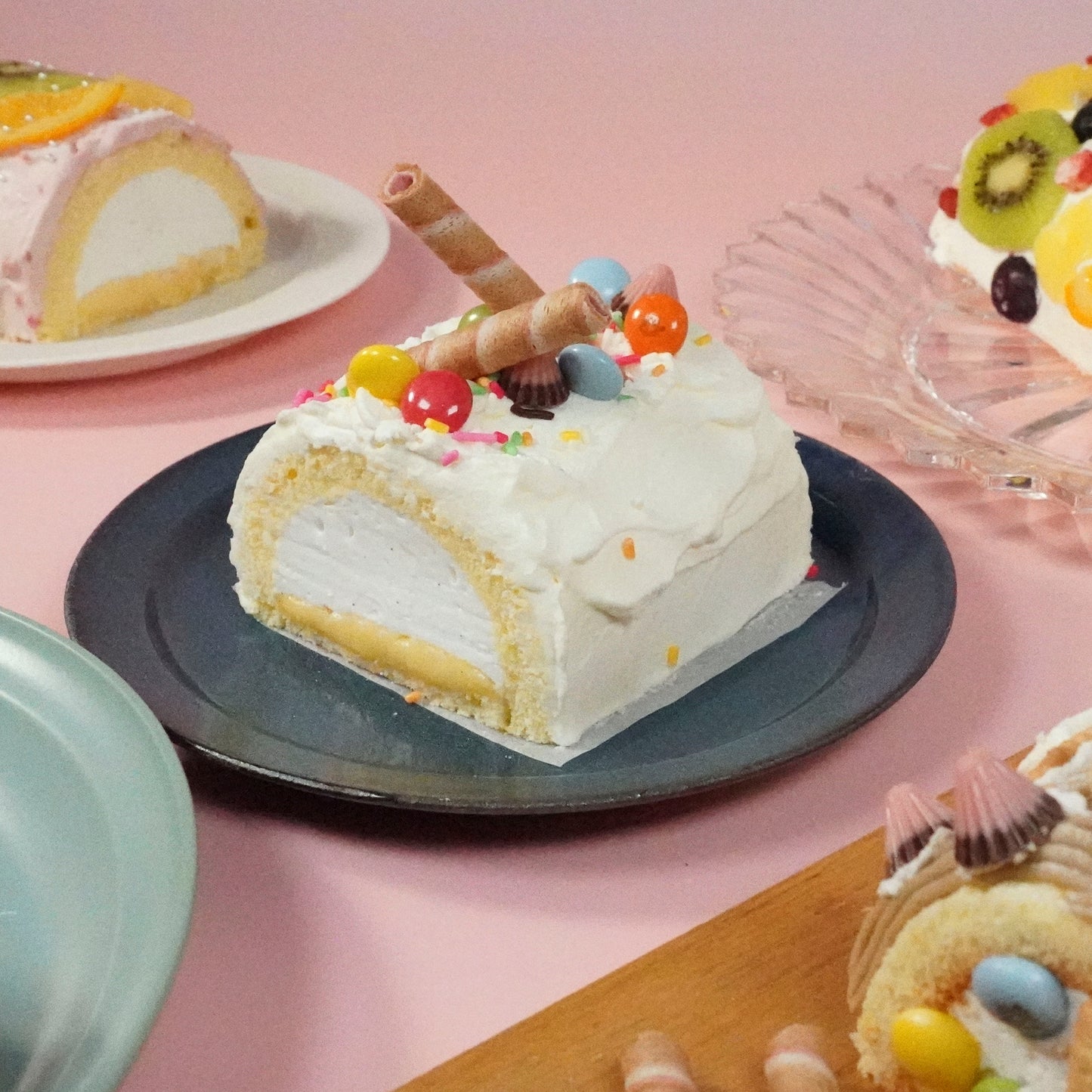 白金クリームロール(プレーン) ハーフ