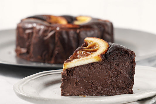 白金バスクチーズケーキ(ショコラオレンジ)