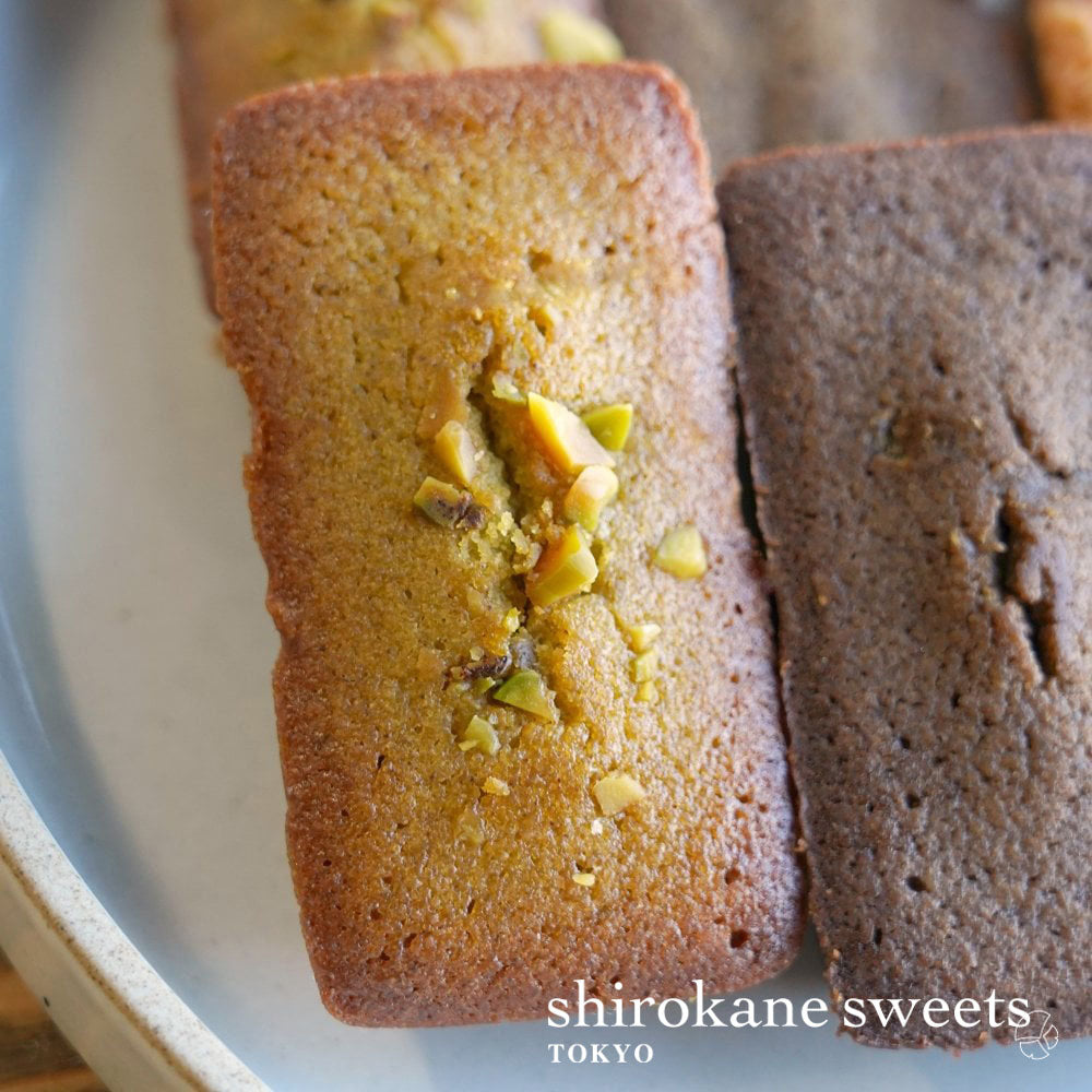【送料無料、ポスト投函】shirokane sweet TOKYO 白金フィナンシェ(ピスタチオ)/GIFT FOR YOU シール付