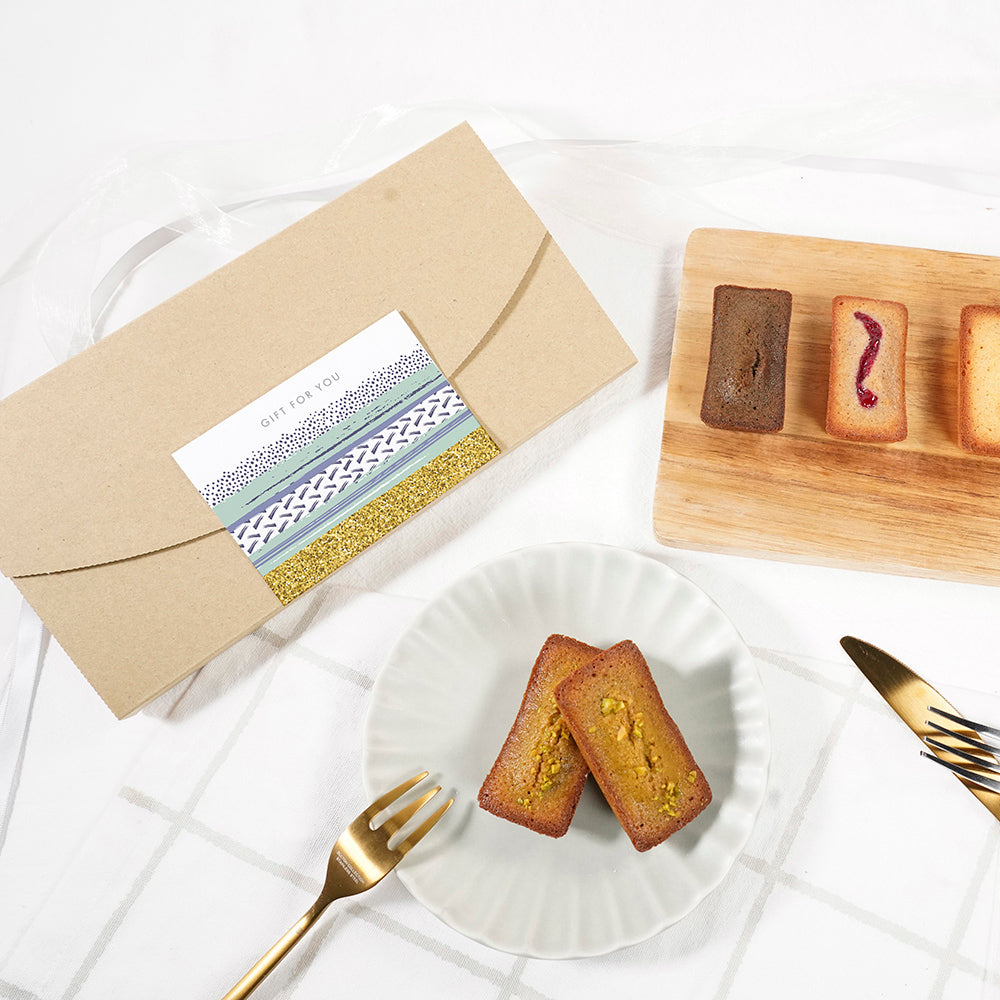 【送料無料、ポスト投函】shirokane sweet TOKYO 白金フィナンシェ(ピスタチオ)/GIFT FOR YOU シール付
