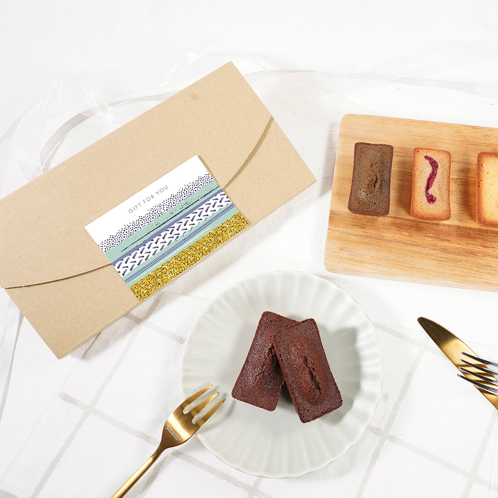 【送料無料、ポスト投函】shirokane sweet TOKYO 白金フィナンシェ(ショコラ)/GIFT FOR YOU シール付