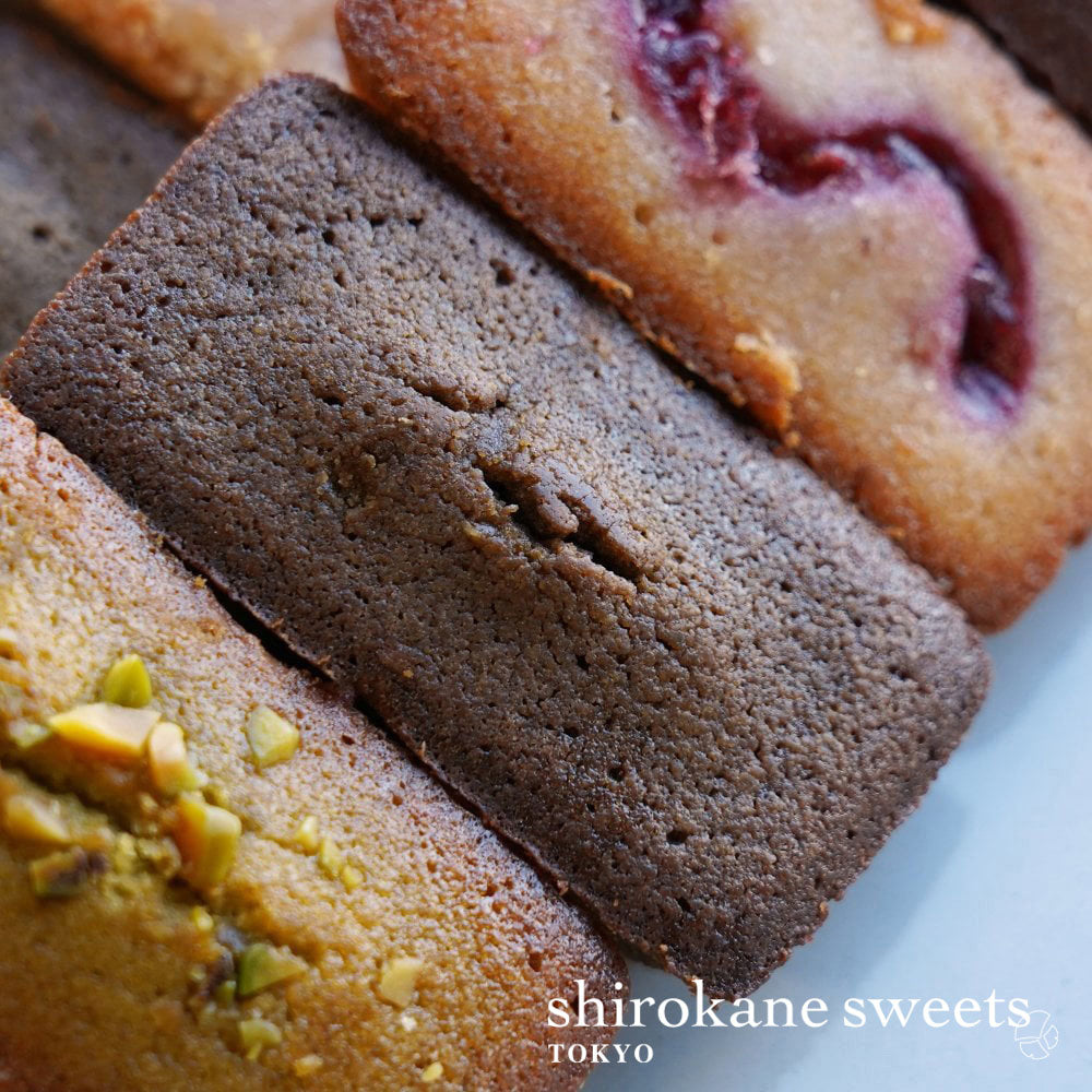 【送料無料、ポスト投函】shirokane sweet TOKYO 白金フィナンシェ(ほうじ茶)/GIFT FOR YOU シール付