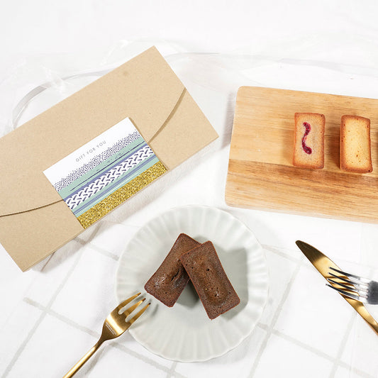 【送料無料、ポスト投函】shirokane sweet TOKYO 白金フィナンシェ(ほうじ茶)/GIFT FOR YOU シール付