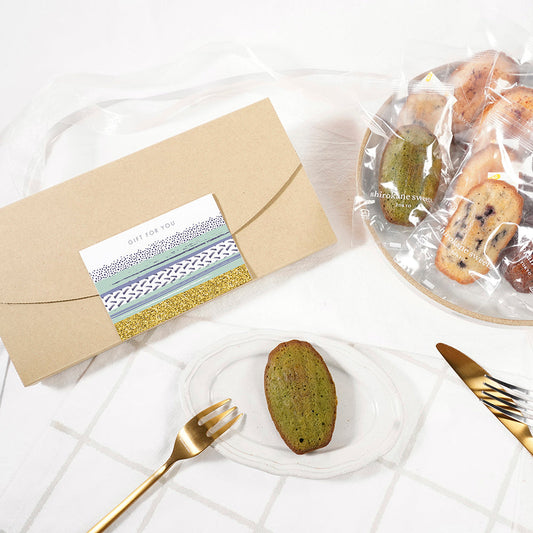 「送料無料」shirokane sweets TOKYO 白金マドレーヌ(抹茶) 4個入(ポスト投函・配送日時指定不可)/GIFT FOR YOU シール付