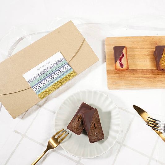 「送料無料」shirokane sweets TOKYO 白金ショコラフィナンシェ(ほうじ茶) 5個入(ポスト投函・配送日時指定不可)/GIFT FOR YOU シール付