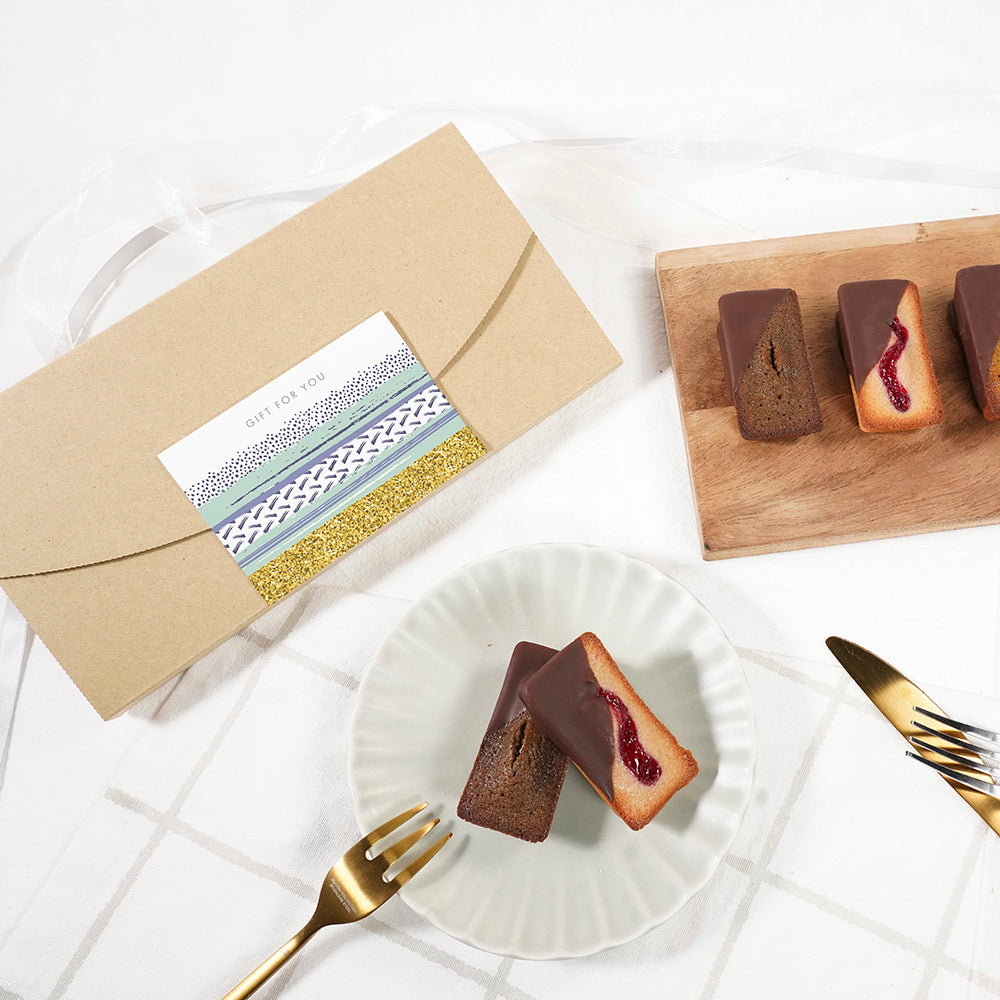 「送料無料」shirokane sweets TOKYO 白金ショコラフィナンシェ(ミックス) 5個入(ポスト投函・配送日時指定不可)/GIFT FOR YOU シール付