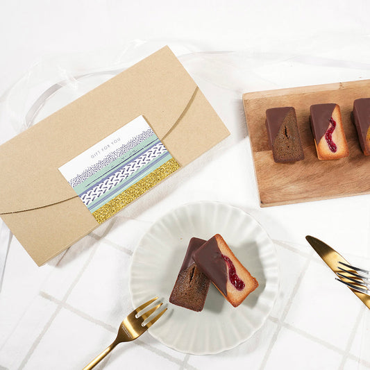 「送料無料」shirokane sweets TOKYO 白金ショコラフィナンシェ(ミックス) 5個入(ポスト投函・配送日時指定不可)/GIFT FOR YOU シール付