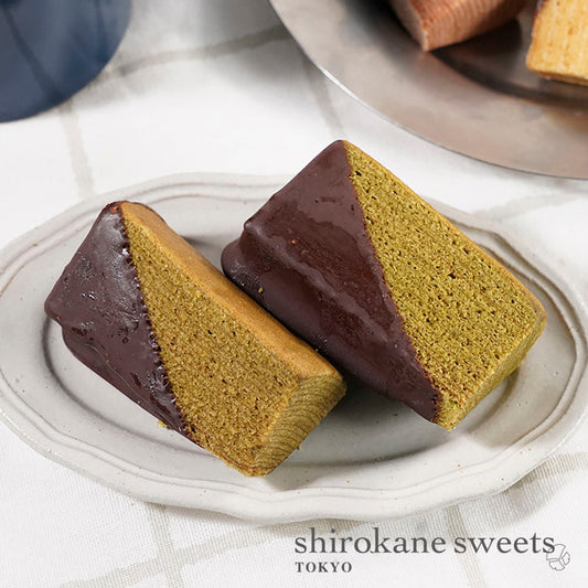 shirokane sweets TOKYO 白金ショコラバウム(抹茶)4個入【gifteeクーポン】