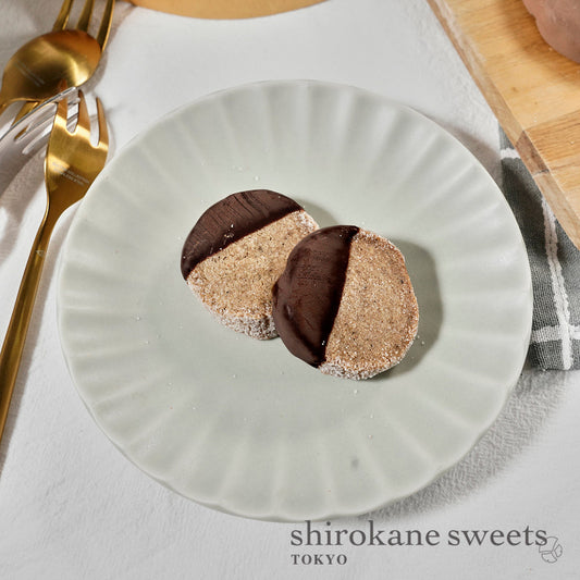 【送料無料、メール便】shirokane sweets TOKYO  白金ショコラクッキー（アールグレイ）／HAPPY BITHDAY シール付
