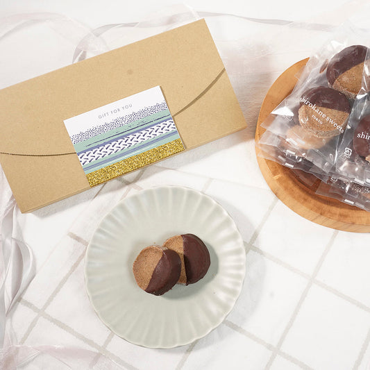 【送料無料、メール便】shirokane sweets TOKYO  白金ショコラクッキー(アールグレイ)/GIFT FOR YOU シール付