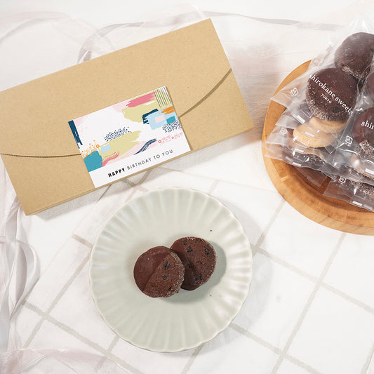 【送料無料、メール便】shirokane sweets TOKYO 白金ショコラクッキー(ショコラ)/HAPPY BITHDAY シール付