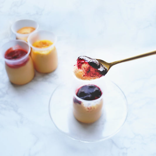 shirokane sweets TOKYO 白金プラチナフルーツプリン(3種アソート)