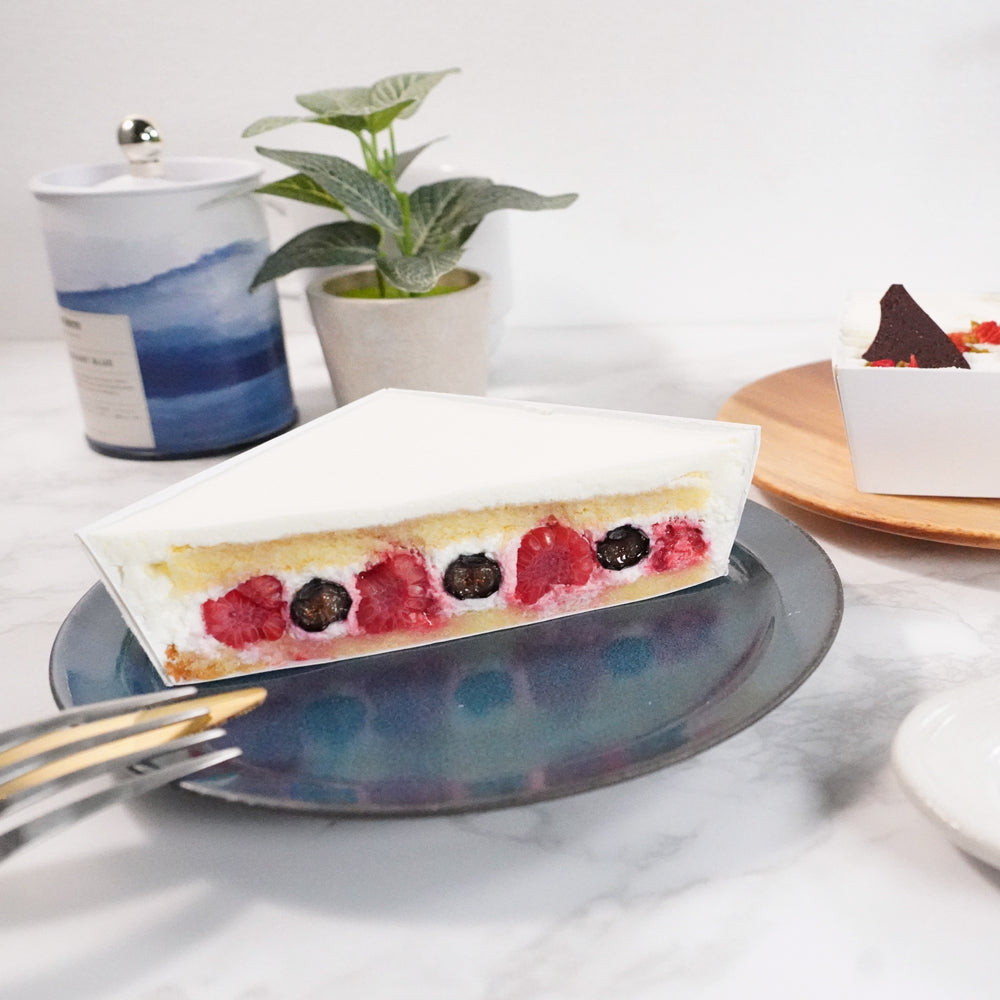 スクエアスイーツボックス 白金ショートケーキ(ベリー)