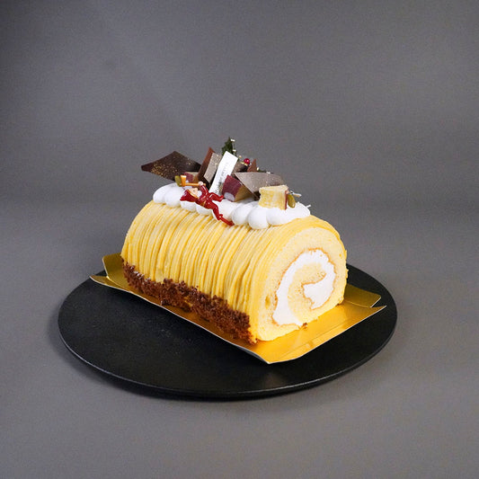 X'mas)幻のさつまいも シルクスイートの白金ブッシュドノエル