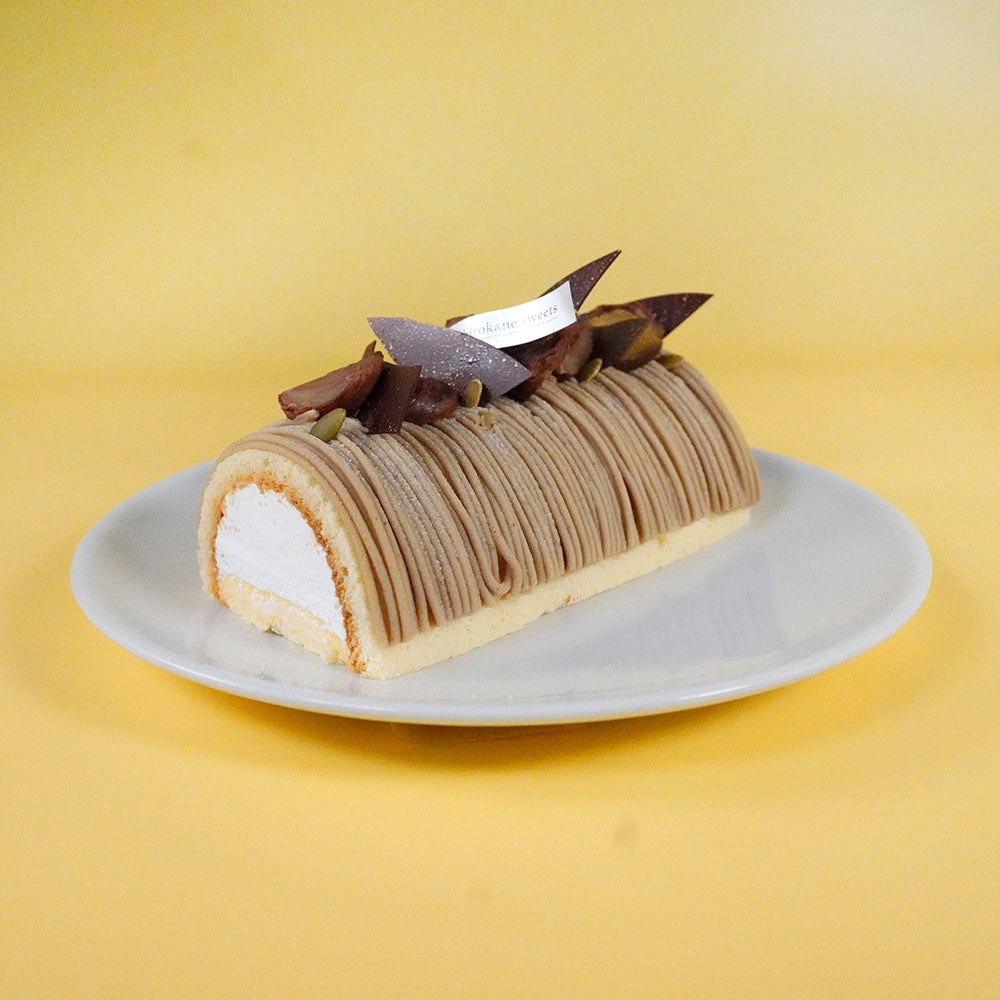 白金モンブランロール（和栗） – shirokanesweets ONLINE STORE