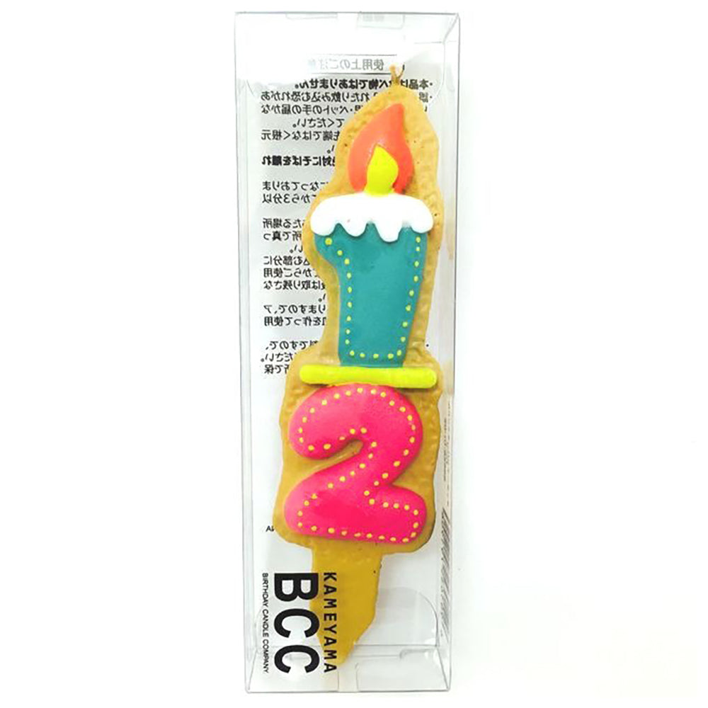 クッキーナンバーキャンドル