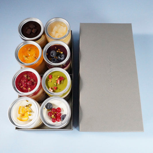 白金ティラミス グラスケーキ8個入(ショート2種 ティラミス6種)