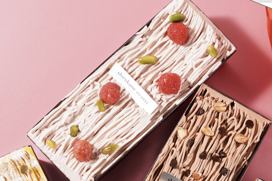 モンブランチーズケーキ(ストロベリー)