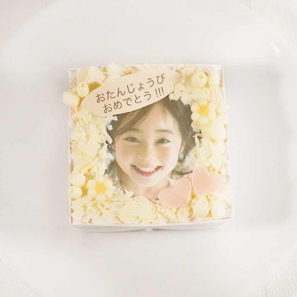 【写真ケーキ】shirokane sweets TOKYO オリジナルデコレーション・ショートケーキ(オレンジ)4個用ギフトボックスページ