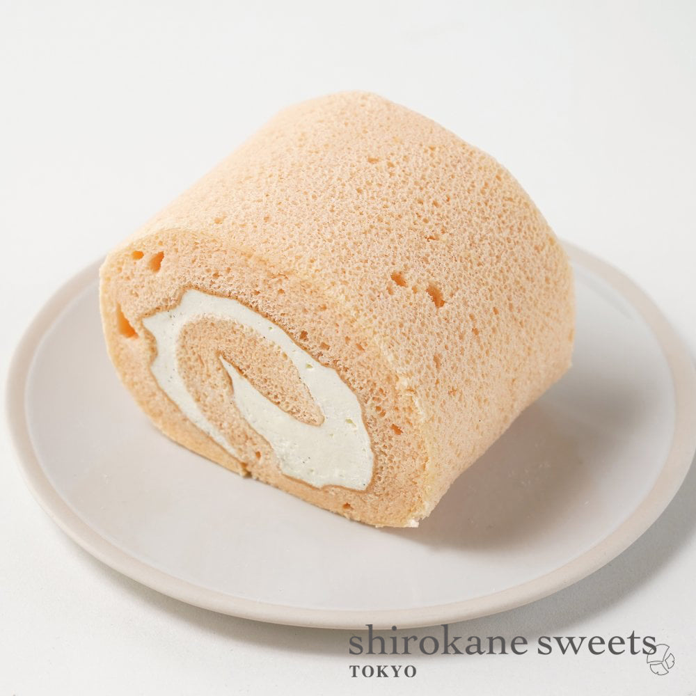 白金ロール プレーンロールケーキ(ハーフサイズ)