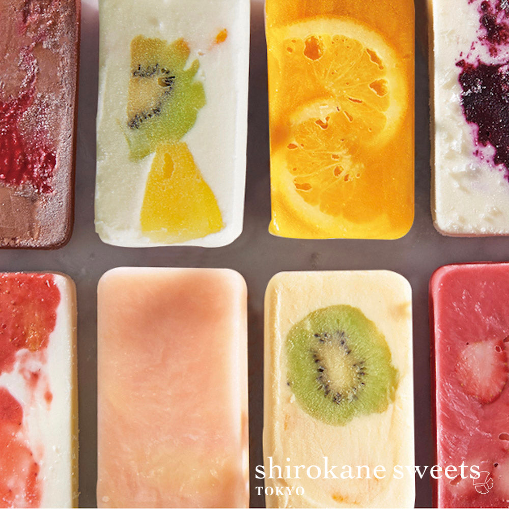 shirokane sweets TOKYO プレミアムフルーツアイスキャンディ 夏のフレッシュフルーツアソート/白金スイーツ(シロカネスイーツ)