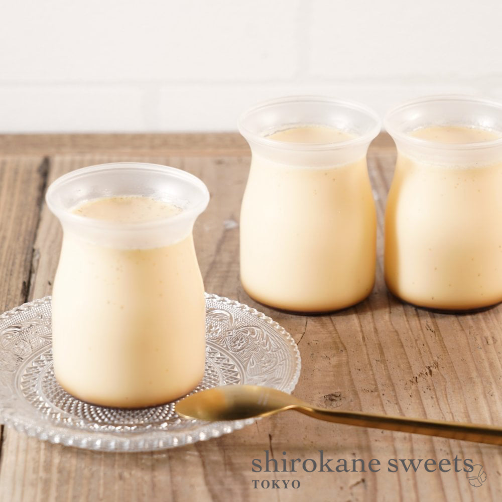 shirokane sweets TOKYO 白金プラチナプリン(3個入)/白金スイーツ(シロカネスイーツ)