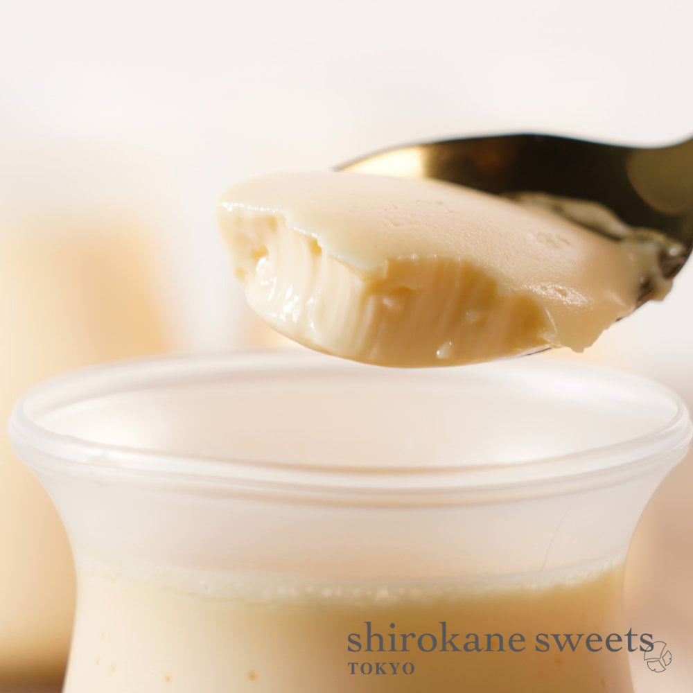 shirokane sweets TOKYO 白金プラチナプリン(3個入)/白金スイーツ(シロカネスイーツ)
