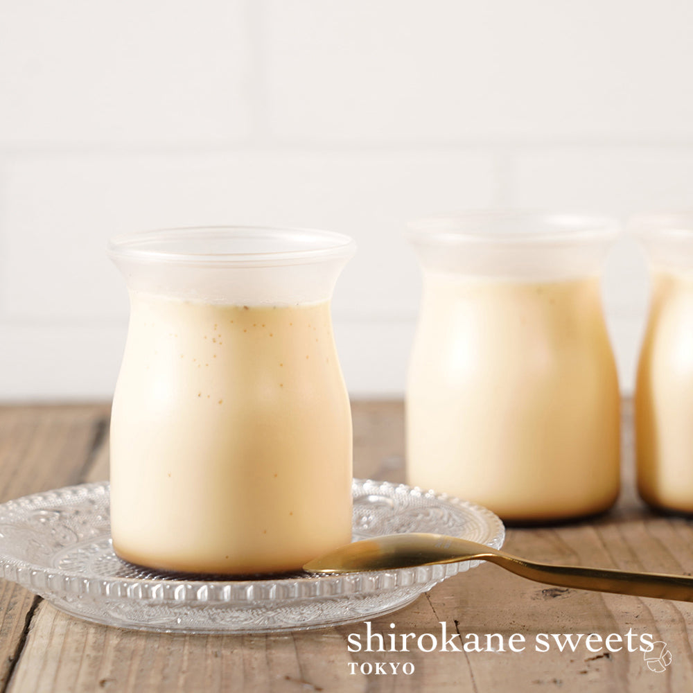 shirokane sweets TOKYO 白金プラチナプリン(3個入)/白金スイーツ(シロカネスイーツ)