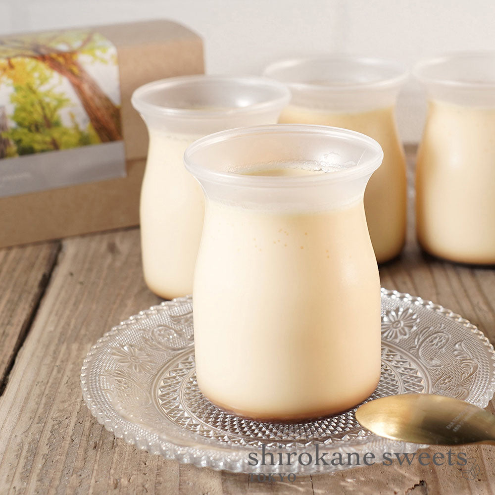 shirokane sweets TOKYO 白金プラチナプリン(3個入)/白金スイーツ(シロカネスイーツ)