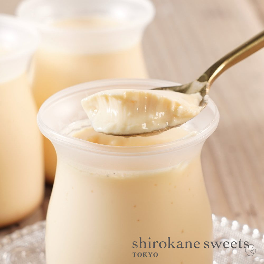 shirokane sweets TOKYO 白金プラチナプリン(3個入)/白金スイーツ(シロカネスイーツ)