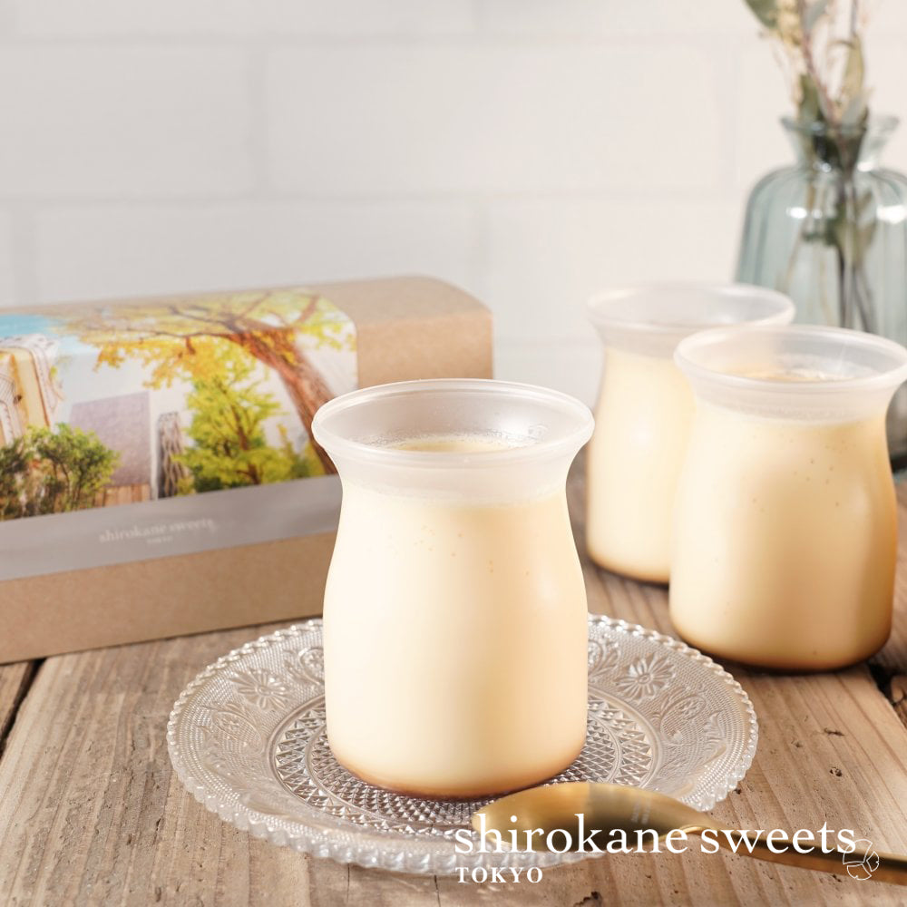 shirokane sweets TOKYO 白金プラチナプリン(6個入)/白金スイーツ(シロカネスイーツ)