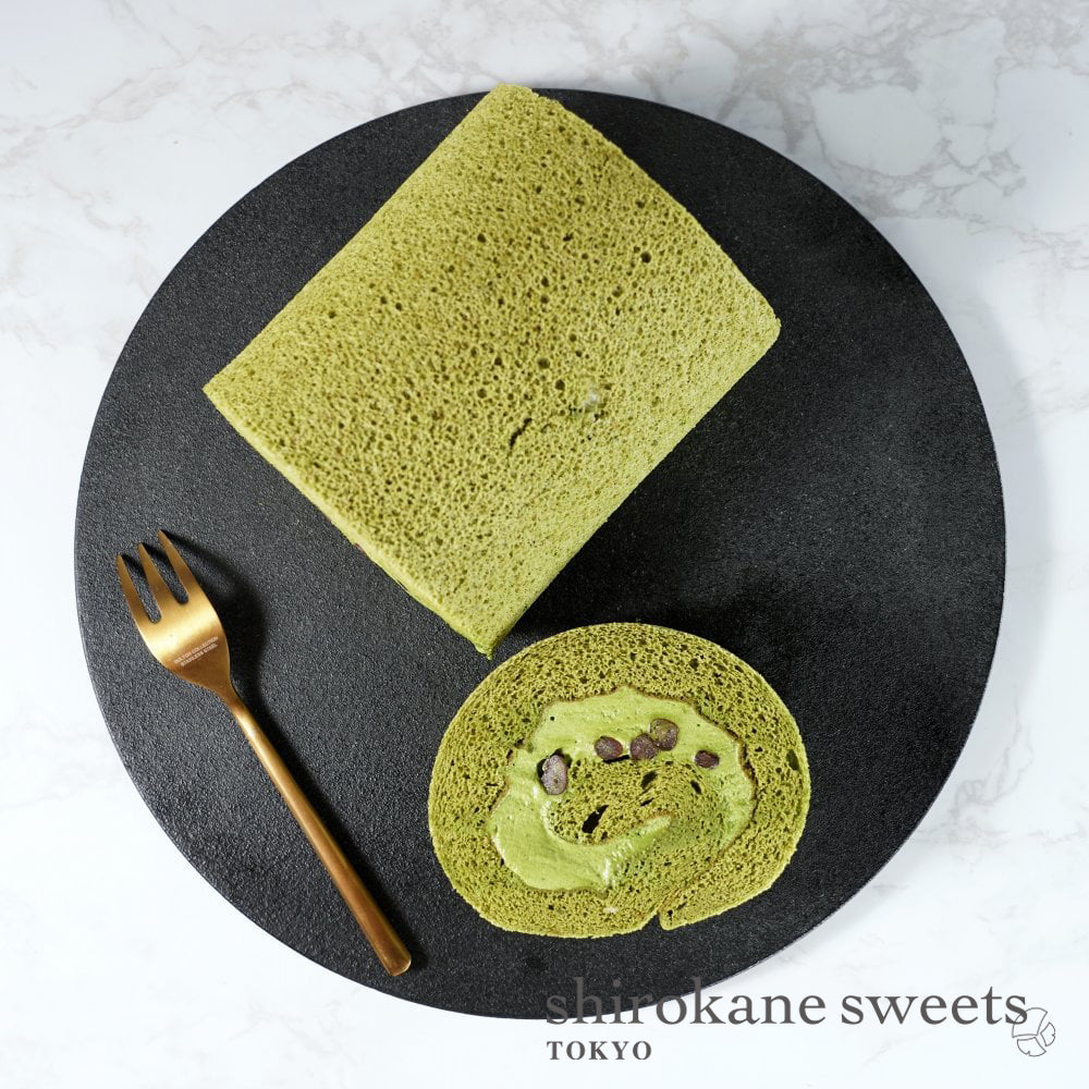shirokane sweets TOKYO 抹茶のプレミアムロールケーキ