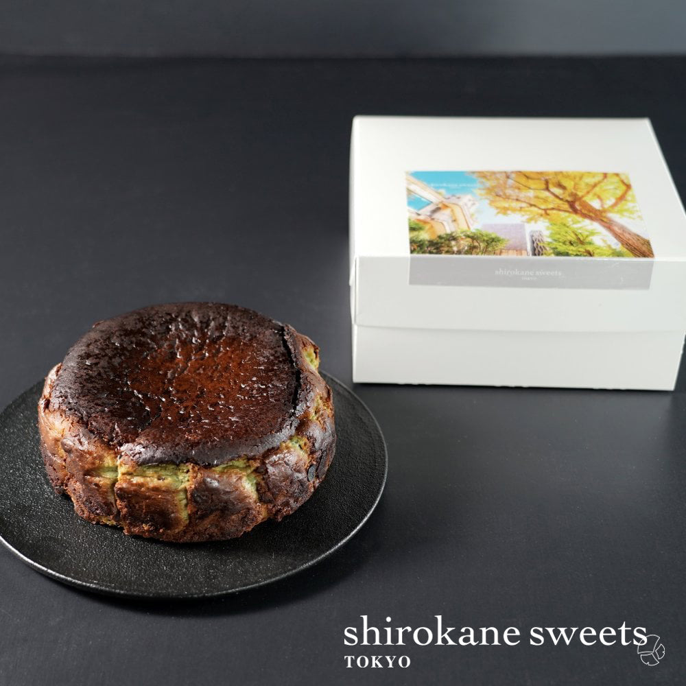 shirokane sweets TOKYO 白金バスクチーズケーキ(抹茶)