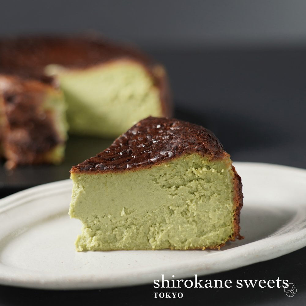 shirokane sweets TOKYO  白金バスクチーズケーキ（抹茶）