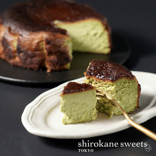 shirokane sweets TOKYO 白金バスクチーズケーキ(抹茶)