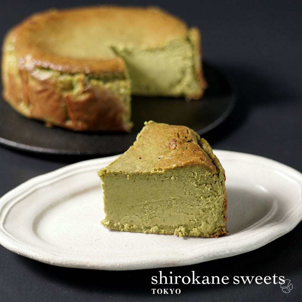 shirokane sweets TOKYO 白金ベイクドチーズケーキ(抹茶)