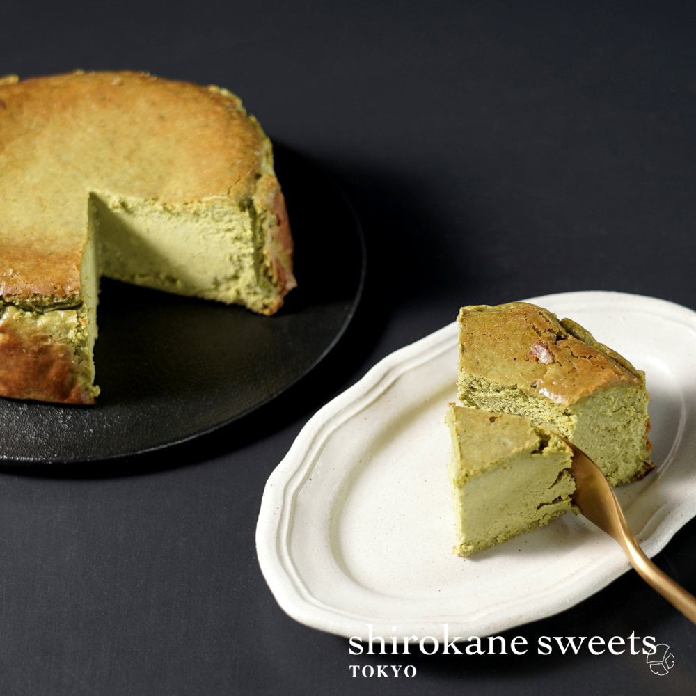 shirokane sweets TOKYO 白金ベイクドチーズケーキ(抹茶)