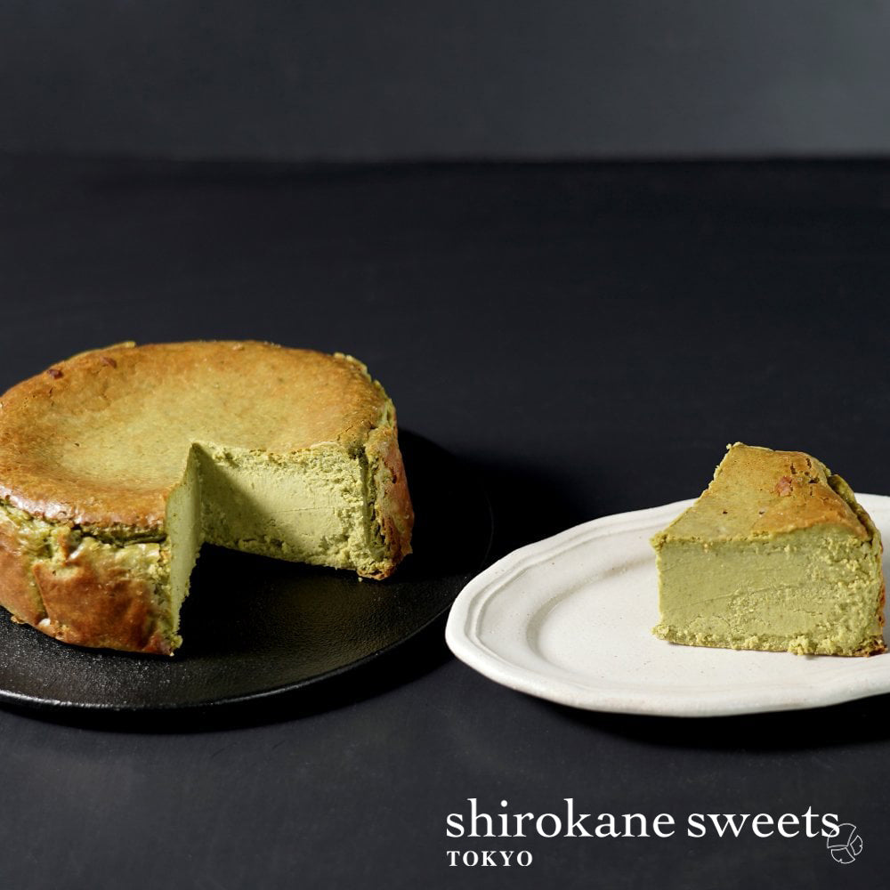 shirokane sweets TOKYO 白金ベイクドチーズケーキ(抹茶)