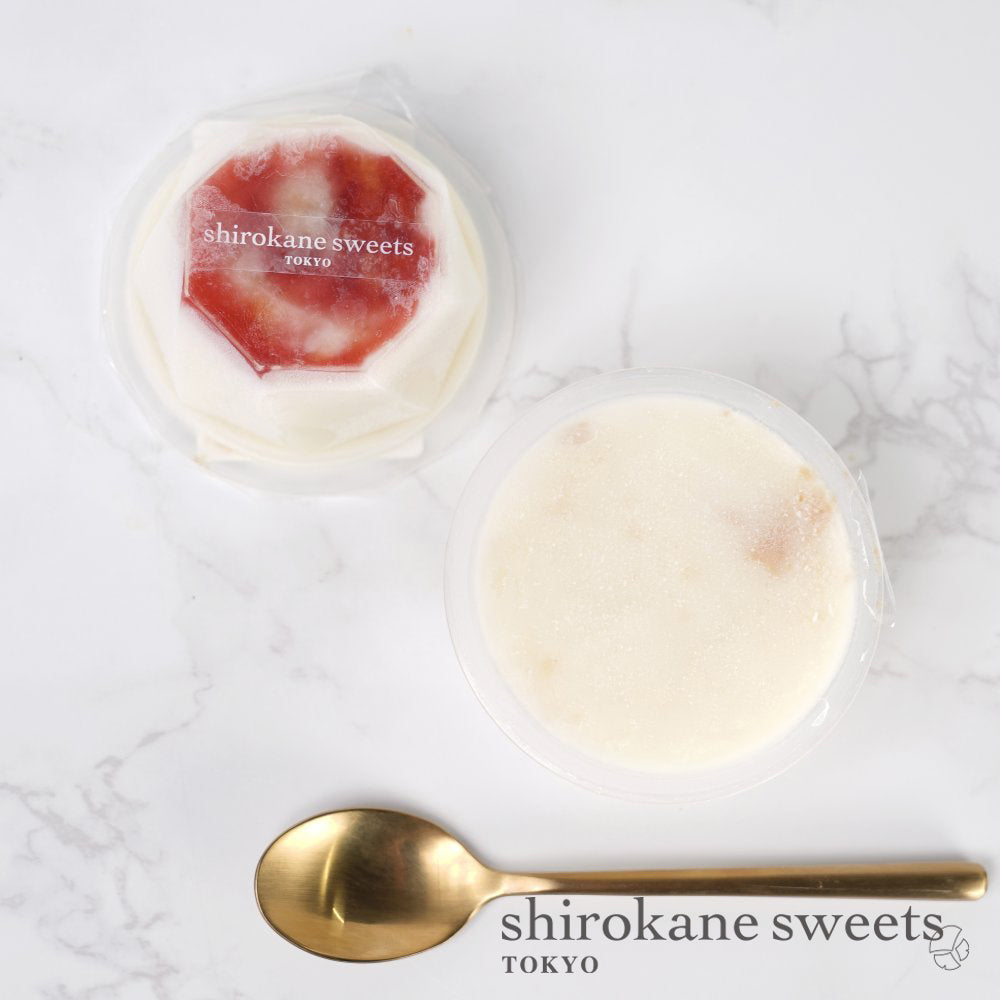 shirokane sweets TOKYO プレミアムカップアイス(苺のミルフィーユ)/白金スイーツ(シロカネスイーツ)
