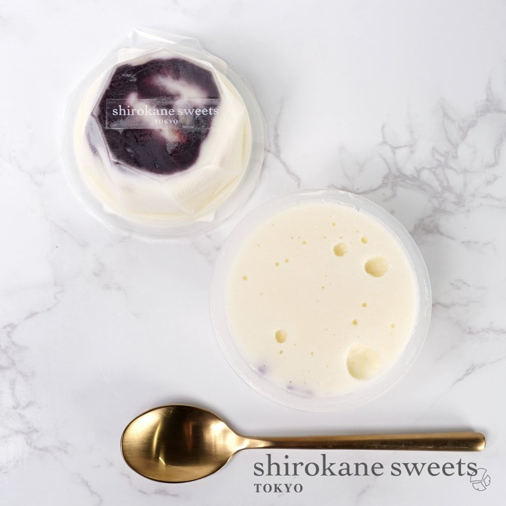 shirokane sweets TOKYO プレミアムカップアイス(ブルーベリーレアチーズ)/白金スイーツ(シロカネスイーツ)