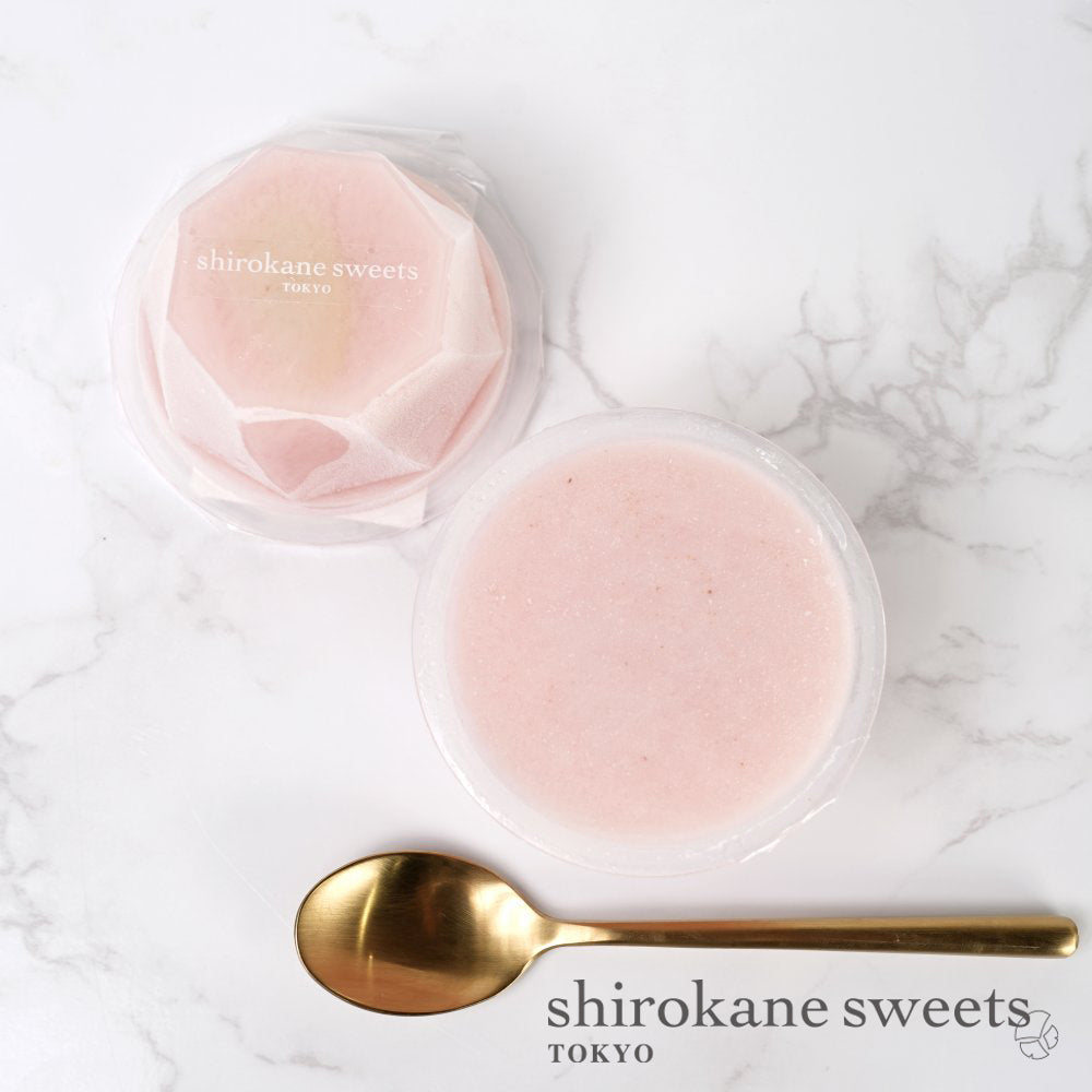 shirokane sweets TOKYO プレミアムカップアイス(ピーチレモン)/白金スイーツ(シロカネスイーツ)