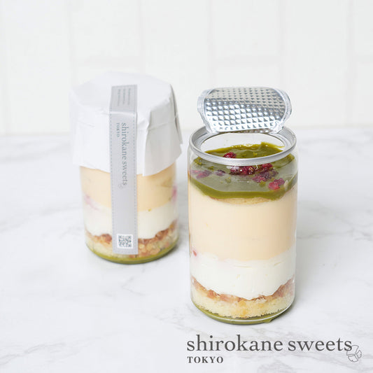 白金ホワイトティラミスグラスケーキ(ピスタチオ) 4個