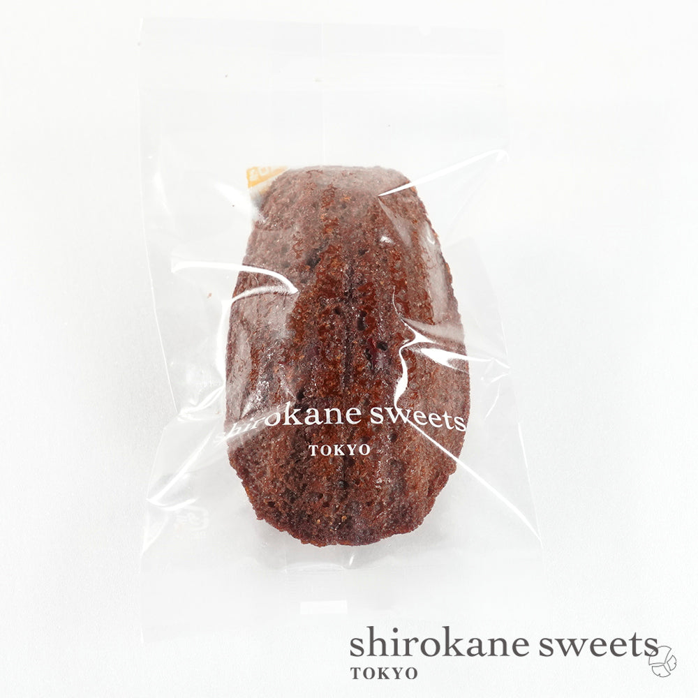 「送料無料」shirokane sweets TOKYO 白金マドレーヌ（ショコラ）　4個入（ポスト投函・配送日時指定不可）