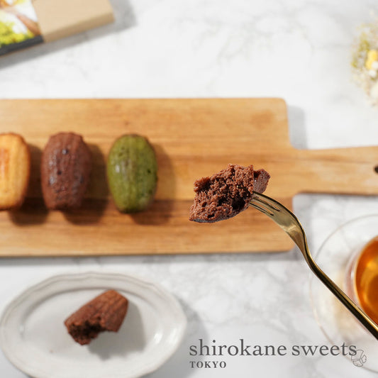 「送料無料」shirokane sweets TOKYO 白金マドレーヌ(ショコラ) 4個入(ポスト投函・配送日時指定不可)