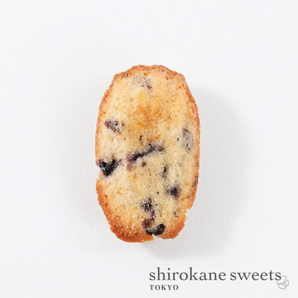 「送料無料」shirokane sweets TOKYO 白金マドレーヌ（ブルーベリー）　4個入（ポスト投函・配送日時指定不可）