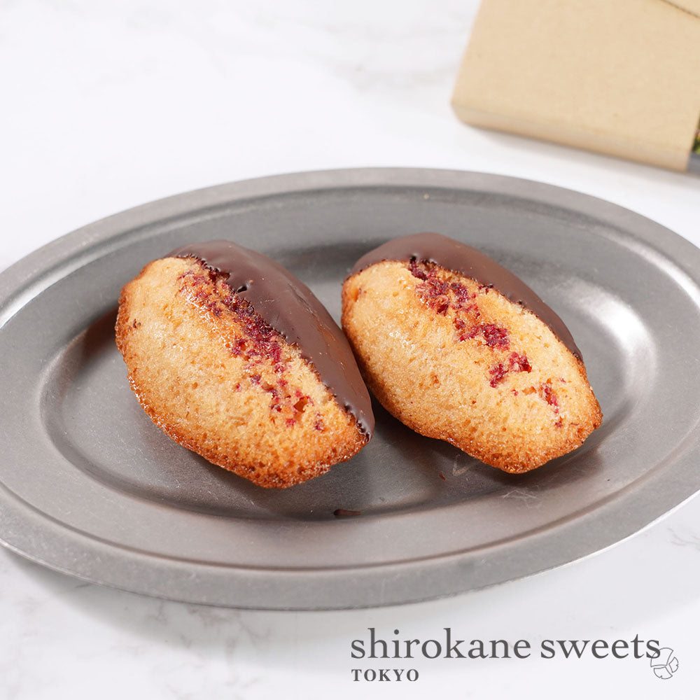 「送料無料」shirokane sweets TOKYO 白金ショコラマドレーヌ（ベリー）　4個入（ポスト投函・配送日時指定不可）